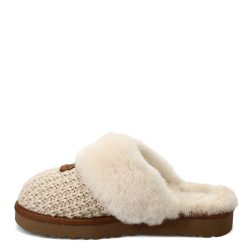 UGG 女士舒适一脚蹬拖鞋, 奶油色, 9 UK