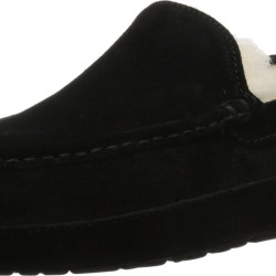 UGG 男性 Ascot 拖鞋 Black 尺码7 Wide
