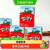 88VIP：每日 必口利果汁饮料苹果味 200ml*6盒*4