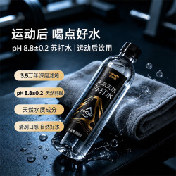 火山芯（VOLSODA）克东天然苏打水  500ML*12瓶