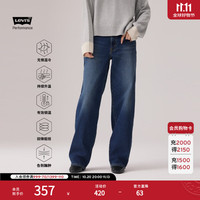 Levi's 冬暖系列新款女士Baggy宽松牛仔裤A3494 深蓝色 28 (30)