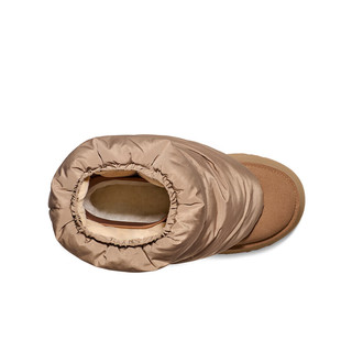 UGG 1158275 厚底双面袜筒 陶器米灰色/栗色 36 女靴
