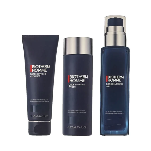 限新用户：碧欧泉 男士护肤紧致蓝钻三件套 洁面乳125ml+爽肤露200ml+精华乳100ml