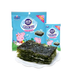 添乐 小猪佩奇益生元海苔片0添加即食儿童拌饭寿司营养零食