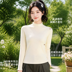真维斯 女士双面绒卫衣保暖长袖