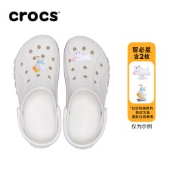 crocs 暖棉洞洞鞋卡骆驰贝雅暖绒贝雅班女鞋