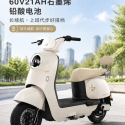金箭 60V21AH石墨烯电池 NFC防盗 白色 裸车款 电动摩托车
