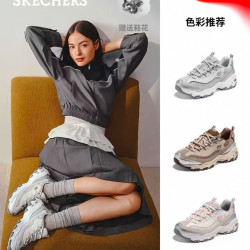 斯凯奇 厚底增高 女士运动鞋