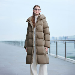 坦博尔 高充绒量连帽羽绒服 270g充绒 S (160)