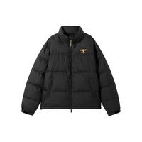 BOY LONDON 黑色立领90绒短款羽绒服
