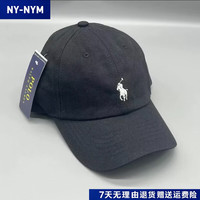 NY-NYM 新款小马标洗水软顶棒球帽