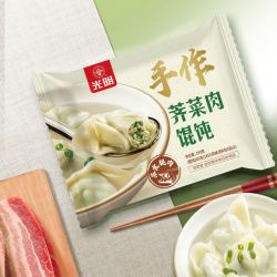 光明牌 鲜奶龙井茶汤圆 380g*2袋