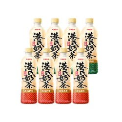 东鹏 特饮港氏奶茶原味茉莉奶绿500ml*8瓶低糖茶香奶浓丝滑饮品