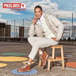 PIKOLINOS 派高雁冬季系带英伦马丁靴