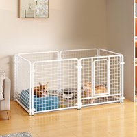 GPN 狗狗围栏宠物栅栏室内狗笼子中小型大型犬柯基小狗专用隔离门护栏