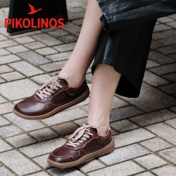 PIKOLINOS 派高雁秋季牛皮平底休闲鞋