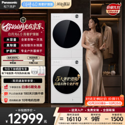松下 白月光6.0高奢护理洗烘套装12KG 82E2+82ER2
