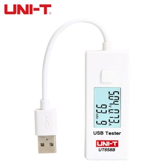 优利德 测试仪充电端口检测仪TypeC充电电压电流测量UT658Load USB