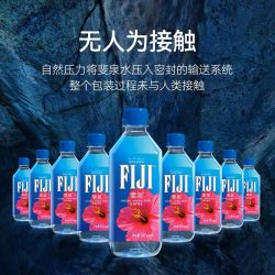 FIJI 进口 FIJIWATER/斐泉 天然饮用水500mlx24瓶整箱