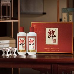 郎酒 郎牌郎酒双支礼盒 酱香型白酒 53度500mL*2瓶