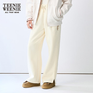 TEENIE WEENIE 加绒卫裤 乳白色 S 女士休闲长裤