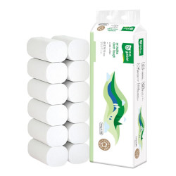 雨森 棉柔布韧卷纸 家庭实惠装  5层 58g/卷*48卷 700g*4提