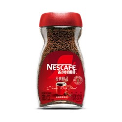 雀巢 醇品美式速溶深度烘焙手冲拿铁黑咖啡粉醇品200g