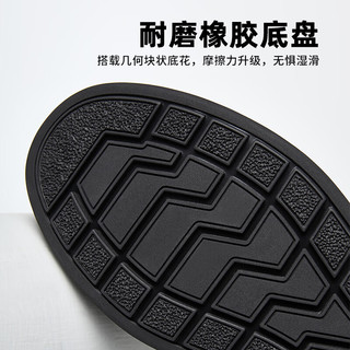 骆驼 P16S201002 牛皮革 黑色 40 商务正装鞋