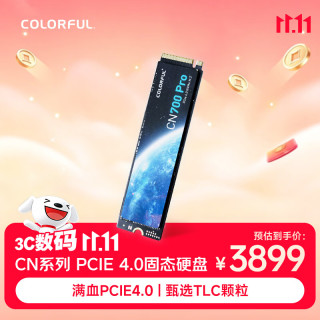 七彩虹 CN700 PRO NVMe M.2 固态硬盘 4TB（PCI-E4.0）