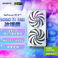 技嘉 RTX 5060 Ti Eagle OC ICE DLSS4 16GB 显卡