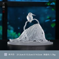 京铜古法琉璃香炉宋式美学新中式香器茶室书房玄关乔迁送礼摆件