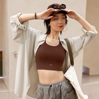 移动端：VFU 内搭运动背心长款舒适百搭防震瑜伽内衣美背内搭健身
