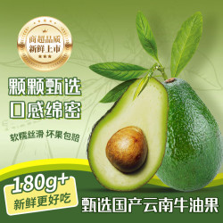 九曲食珍 云南牛油果 100g-130g 4枚