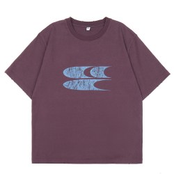 CryingCenter裂纹ccc logo 圆领短袖t恤 哭喊中心