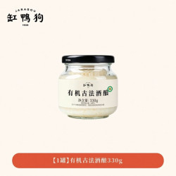 缸鸭狗 古法酒酿醪糟 五常有机糯米米酒 330克/罐装