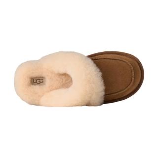 UGG 1174571CHE 毛茸平底包头拖鞋 栗色 39