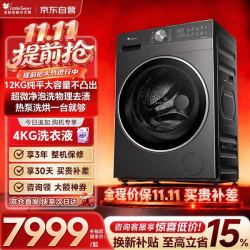 小天鹅热泵洗烘一体机K500 超微净泡高端机