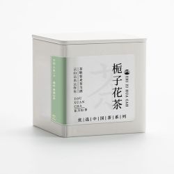 景福山 栀子花茶2025新茶明前嫩芽春茶高山绿茶栀香浓香型100g罐装