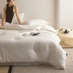 兰芮 A类7A抗菌20%大豆纤维加厚保暖冬被 6斤 200*230cm