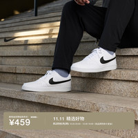 耐克 男子透气平底运动鞋板鞋NIKE COURT VISION LOW DH2987 101白色/黑/白色 42.5