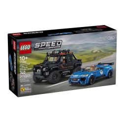 乐高 speed超级赛车77264捷豹Project7&路虎Defender拼搭玩具