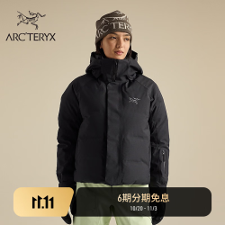 始祖鸟 ANDESSA DOWN JACKET GORE-TEX 女子 羽绒夹克 Black/黑色 M