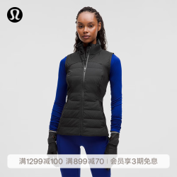lululemon 丨Down for It All 女士羽绒马甲 防风拒水 LW4CB0S 黑色 XS /4