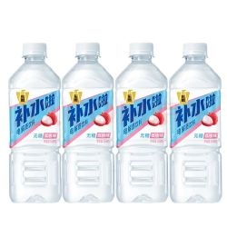 东鹏 特饮 补水啦电解质饮料555ml*4瓶  荔枝味