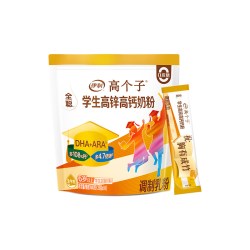 伊利 奶粉旗舰店学生高锌高钙奶粉400g儿童青少年高中生中学生官网