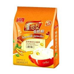 皇麦氏臣 维他型豆奶粉原味速溶营养早餐独立袋装学生成人即食冲饮