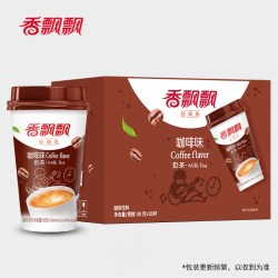 香飘飘 奶茶咖啡味整箱30杯装椰果奶茶网红冲泡饮品下午茶咖啡奶茶