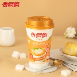 香飘飘 经典奶茶原味椰果香芋麦香整箱杯装速溶冲泡饮料