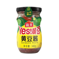 海天 黄豆酱340g原味不辣炒菜炖菜拌饭酱下饭酱下饭东北大酱豆瓣酱
