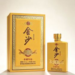 金沙 亲调年份 53度500ml 酱香型白酒 500mL 礼盒装
